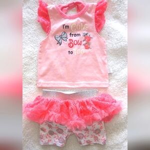 Duck duck goose top and shorts set